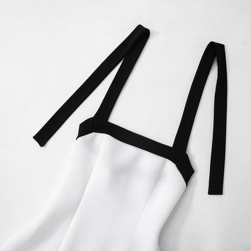 Charlotte mini contrast dress