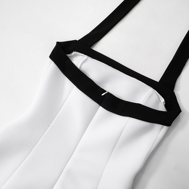 Charlotte mini contrast dress