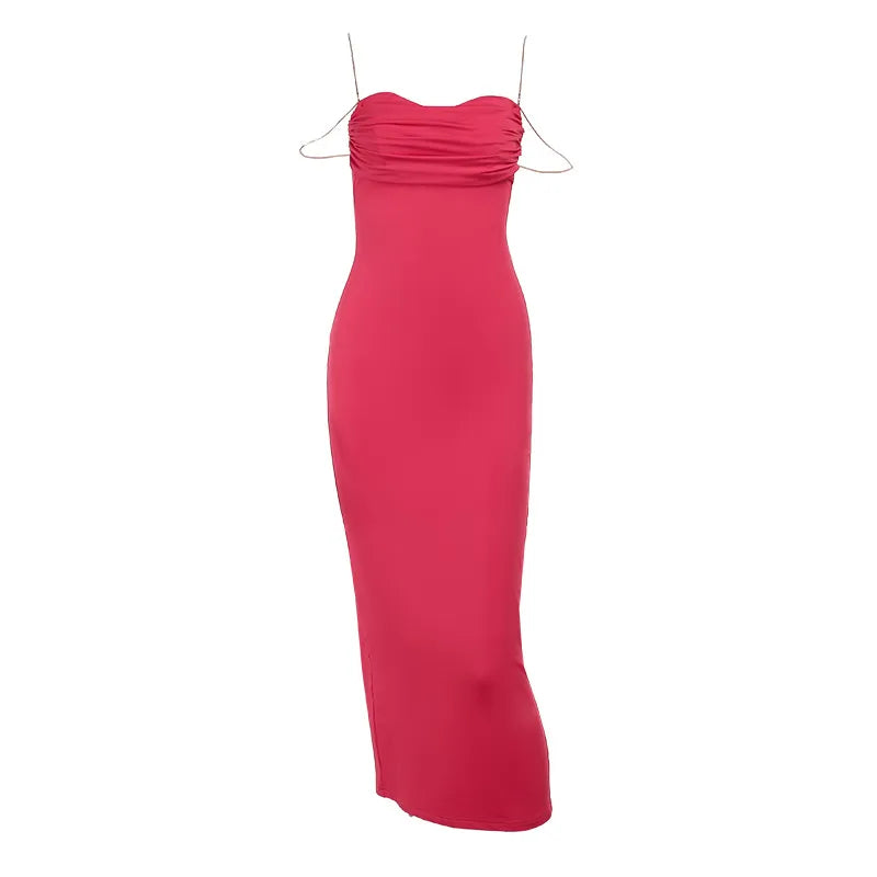 Samantha strapless maxi dress
