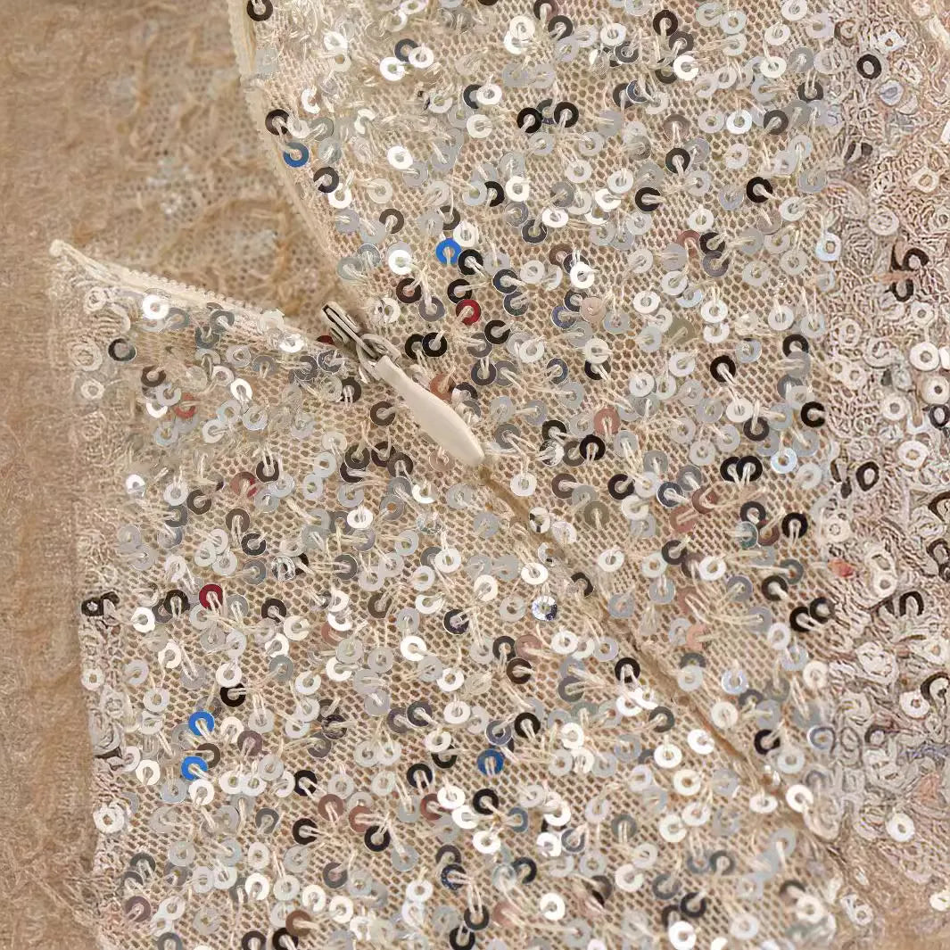 Ursula Round Neck Sequins Sleeveless Cocktail dress