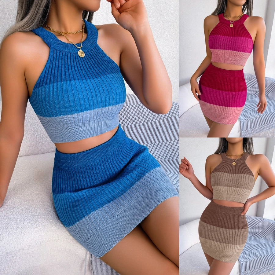 Color gradient two piece set