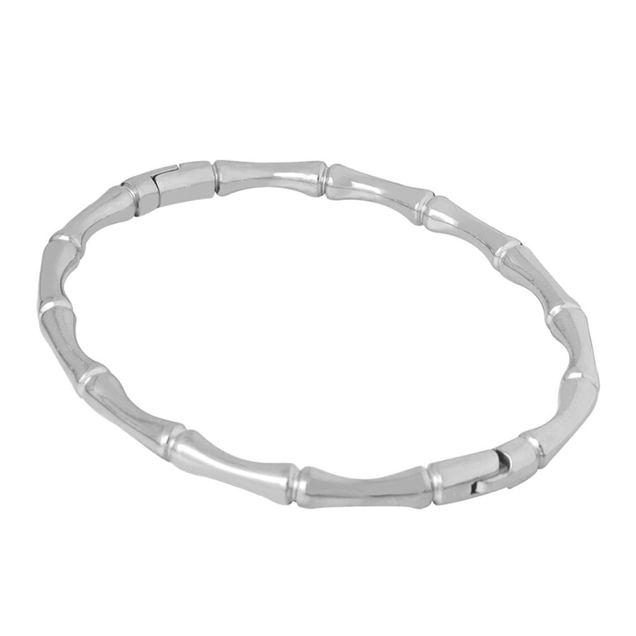 Baroque Style 18K Gold Plated Artificial Pearls Bangle