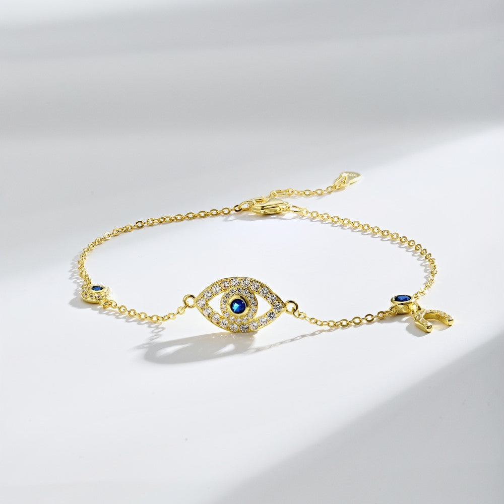 925 Sterling Silver gold plated Bracelet