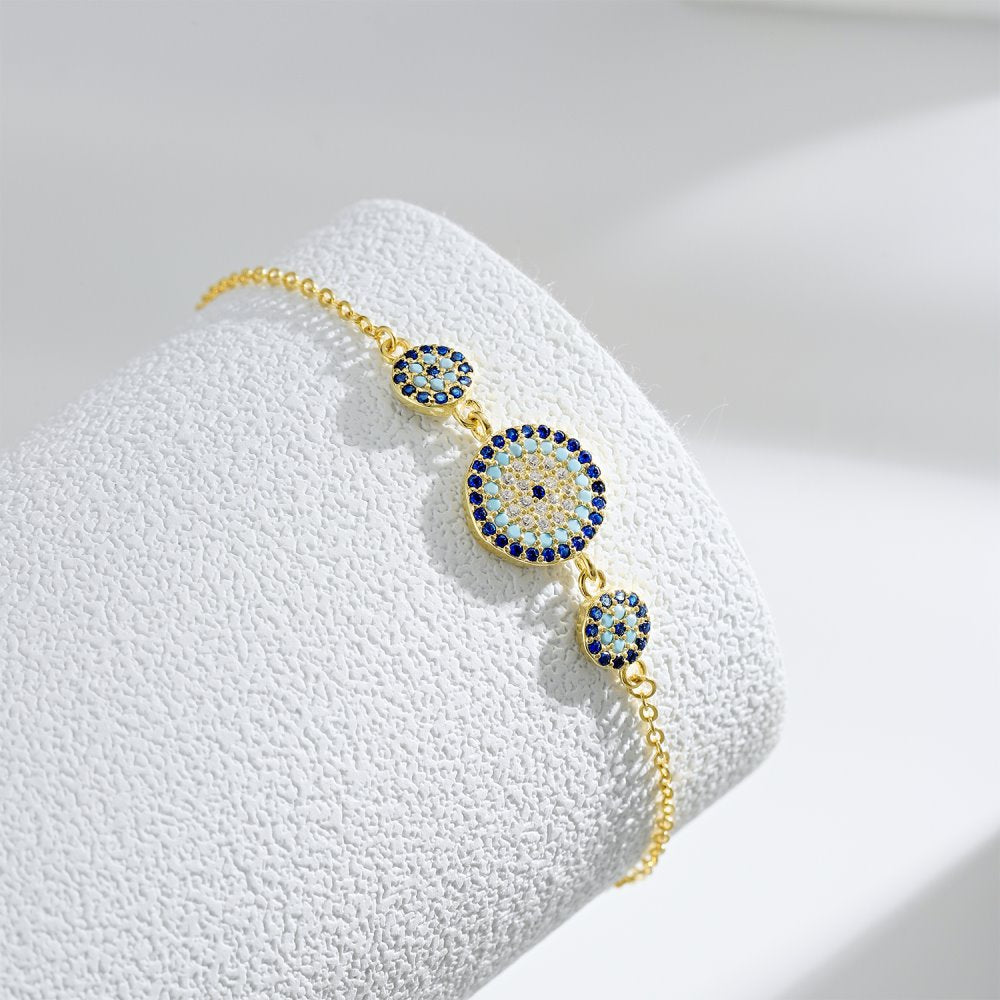 925 Sterling Silver gold plated Bracelet