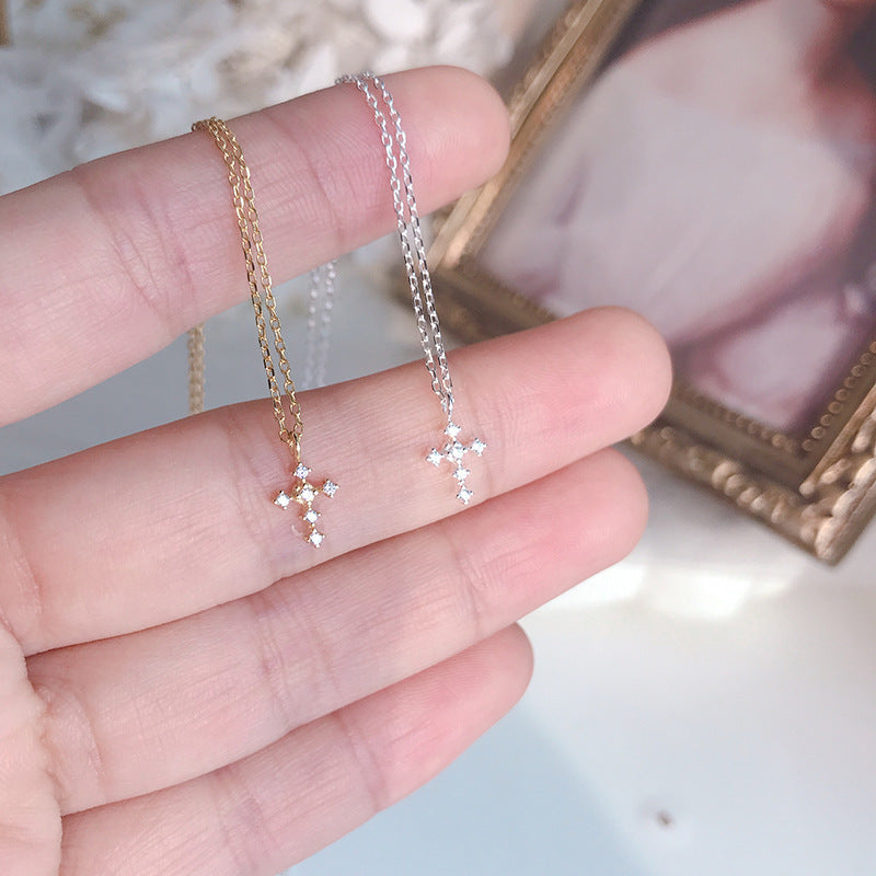 925 Sterling Silver Cross Necklace
