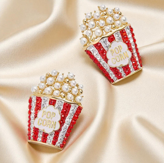 Pearly Popcorn Studs