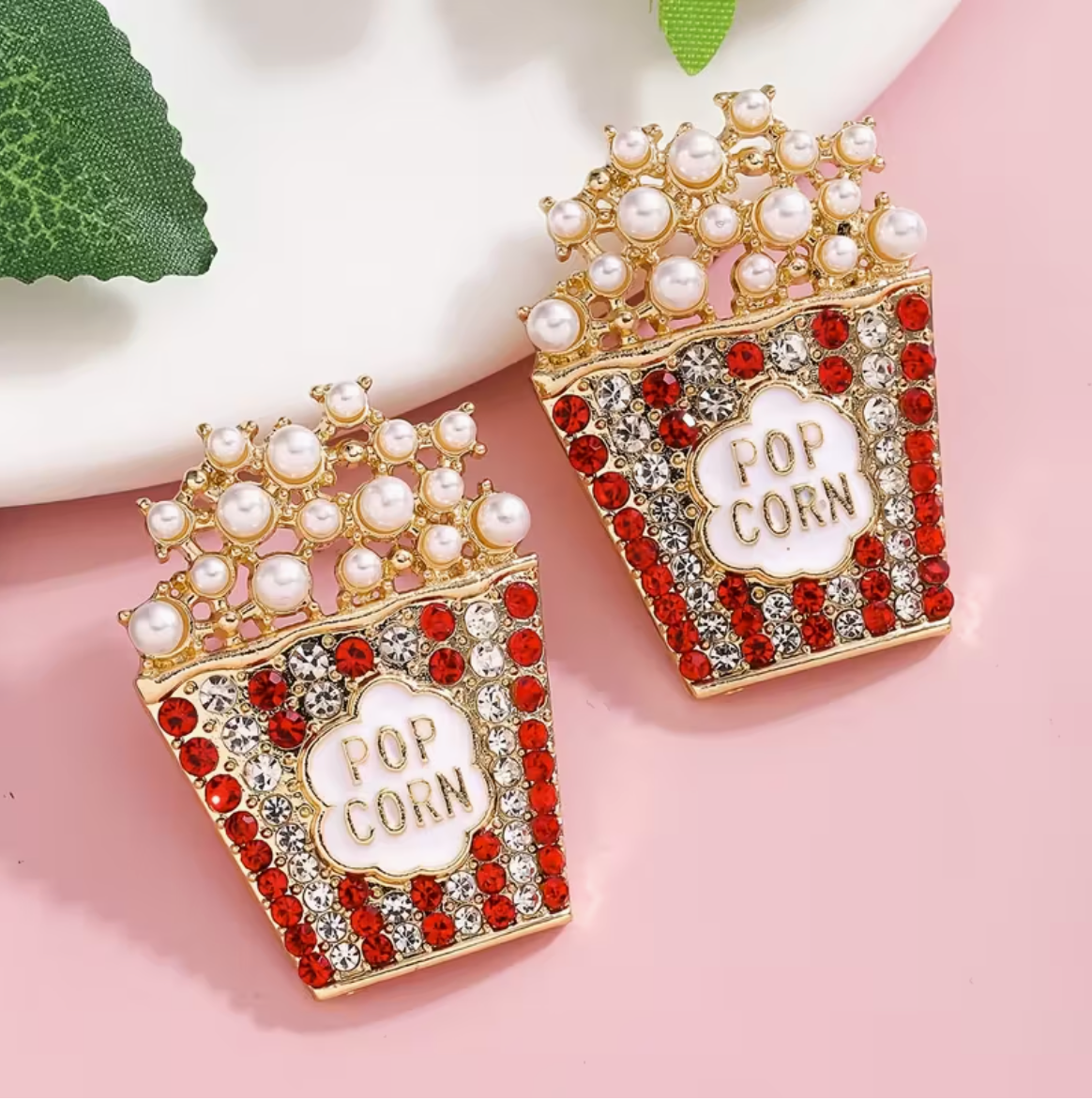 Pearly Popcorn Studs