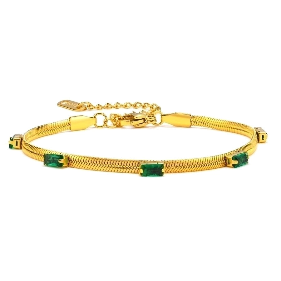 18K Gold Plated Zircon Bracelets