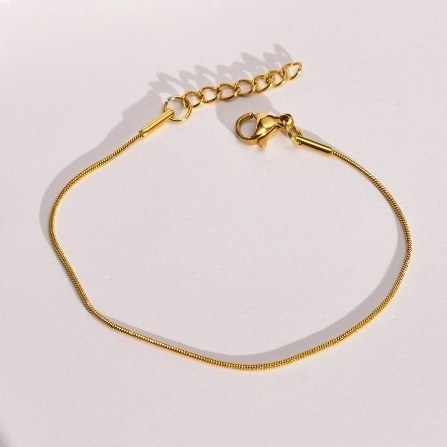 18K Gold Plated Zircon Bracelets