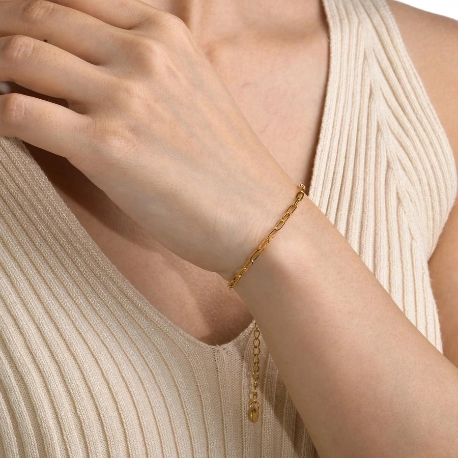 18K Gold Plated Zircon Bracelets