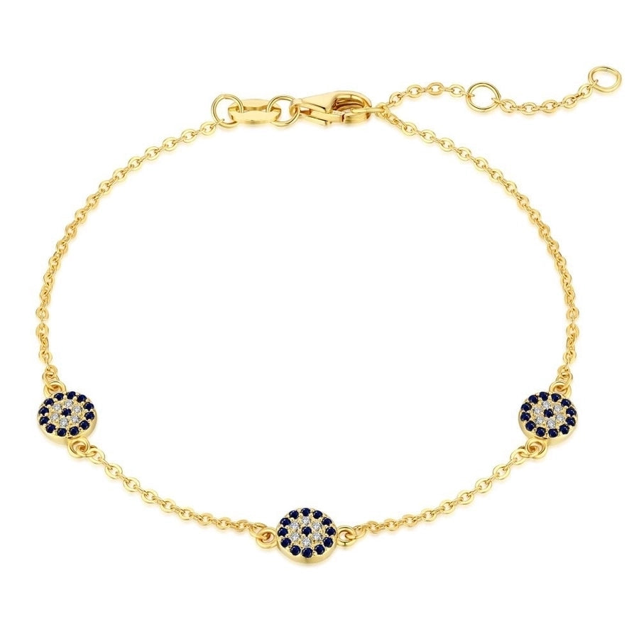 925 Sterling Silver gold plated Bracelet