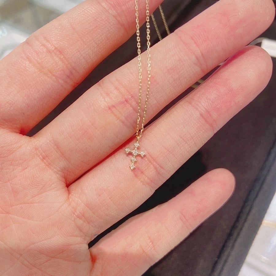 925 Sterling Silver Cross Necklace