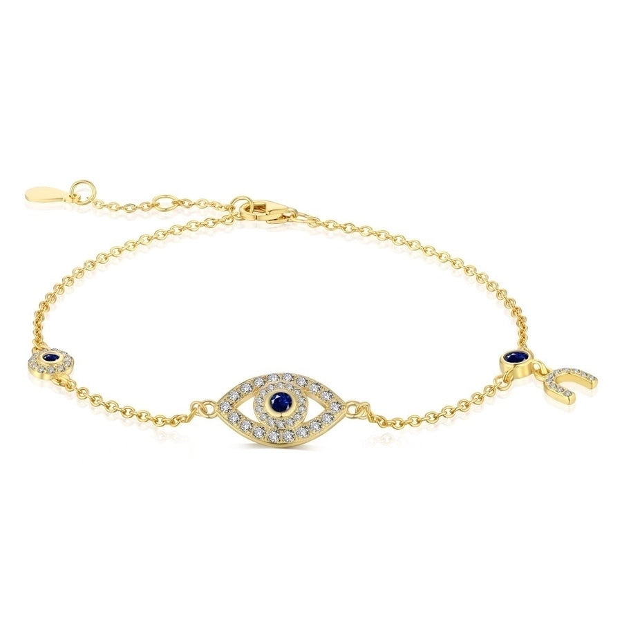 925 Sterling Silver gold plated Bracelet