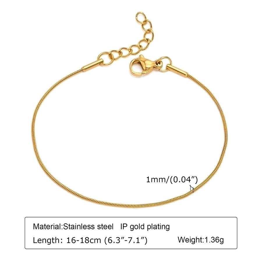 18K Gold Plated Zircon Bracelets