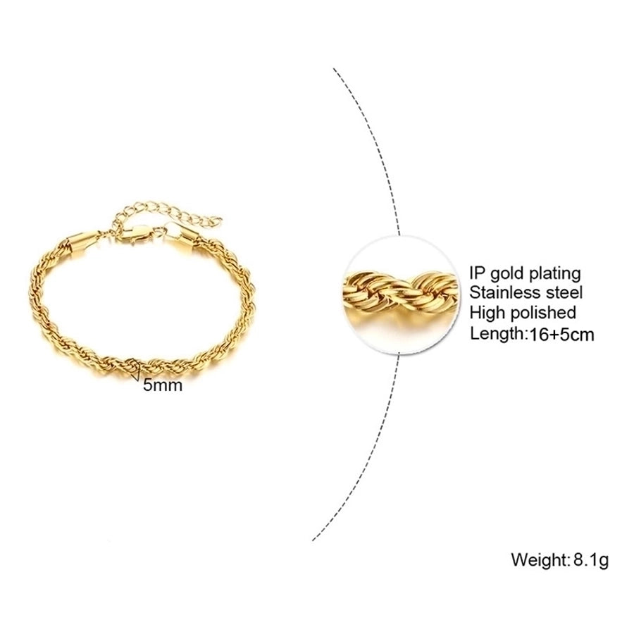 18K Gold Plated Zircon Bracelets