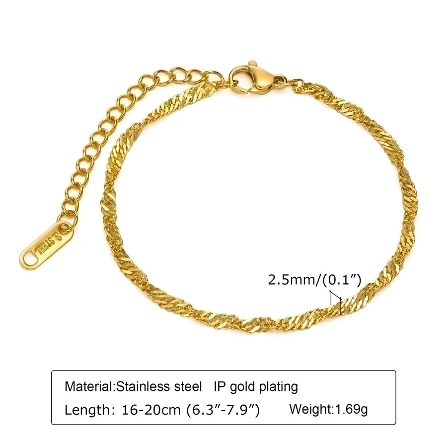 18K Gold Plated Zircon Bracelets