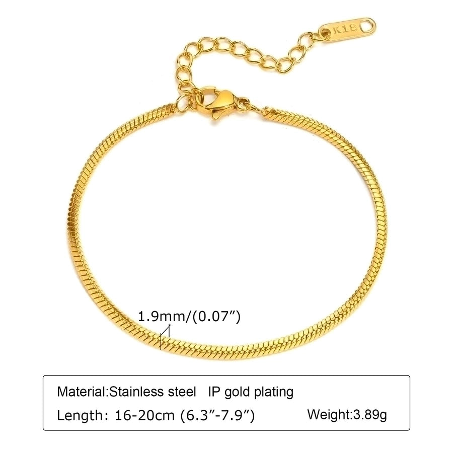 18K Gold Plated Zircon Bracelets